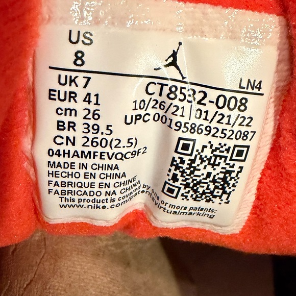 Jordan 3 Retro Desert Elephant size 8 - Picture 9 of 10